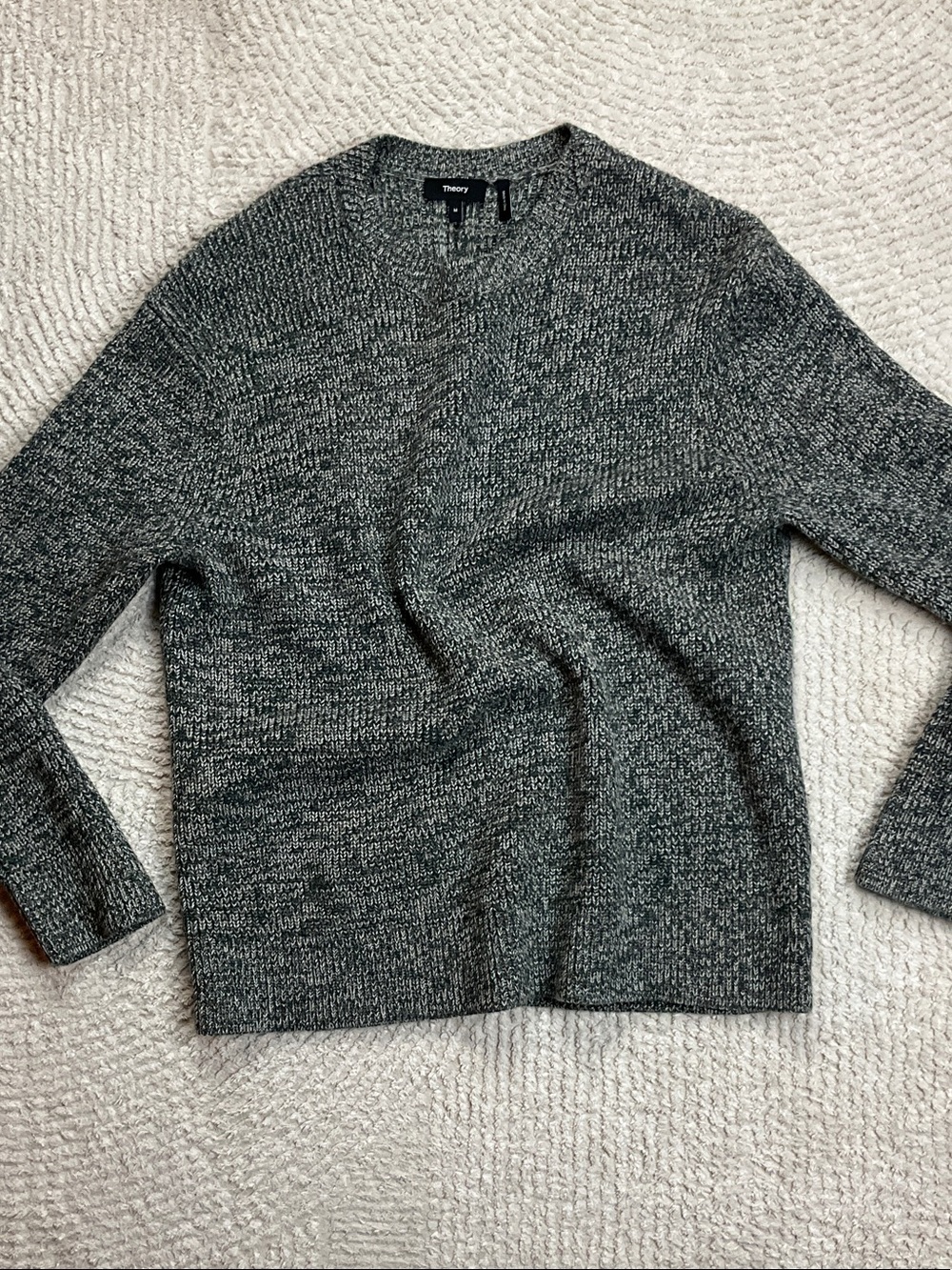 Theory Men's Lamar Crewneck Merino Wool Knitted M0881 Size Medium